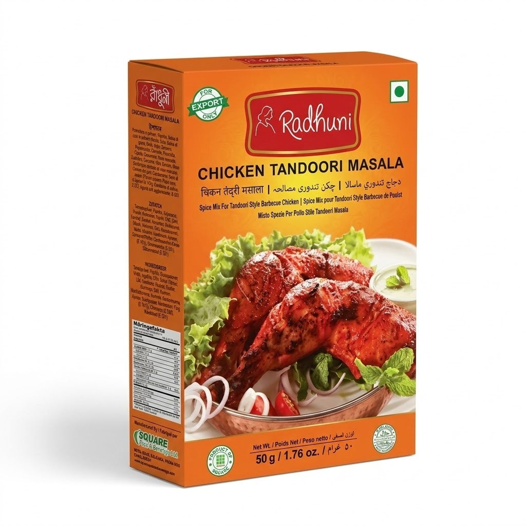 Radhuni Chicken Tandoori Masala 50g/1.76oz