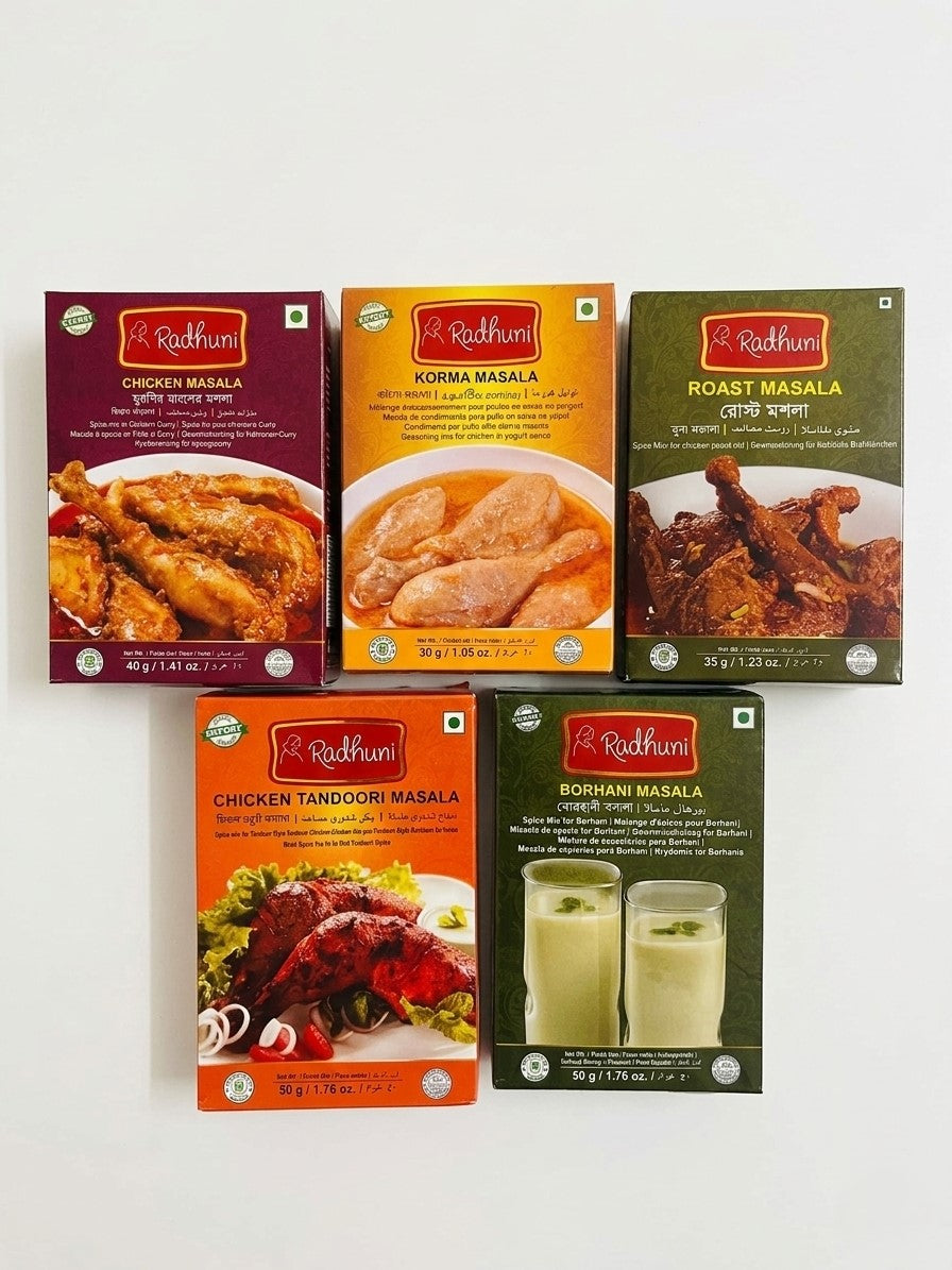 Radhuni Masala Variety 5-Pack Eid bundles