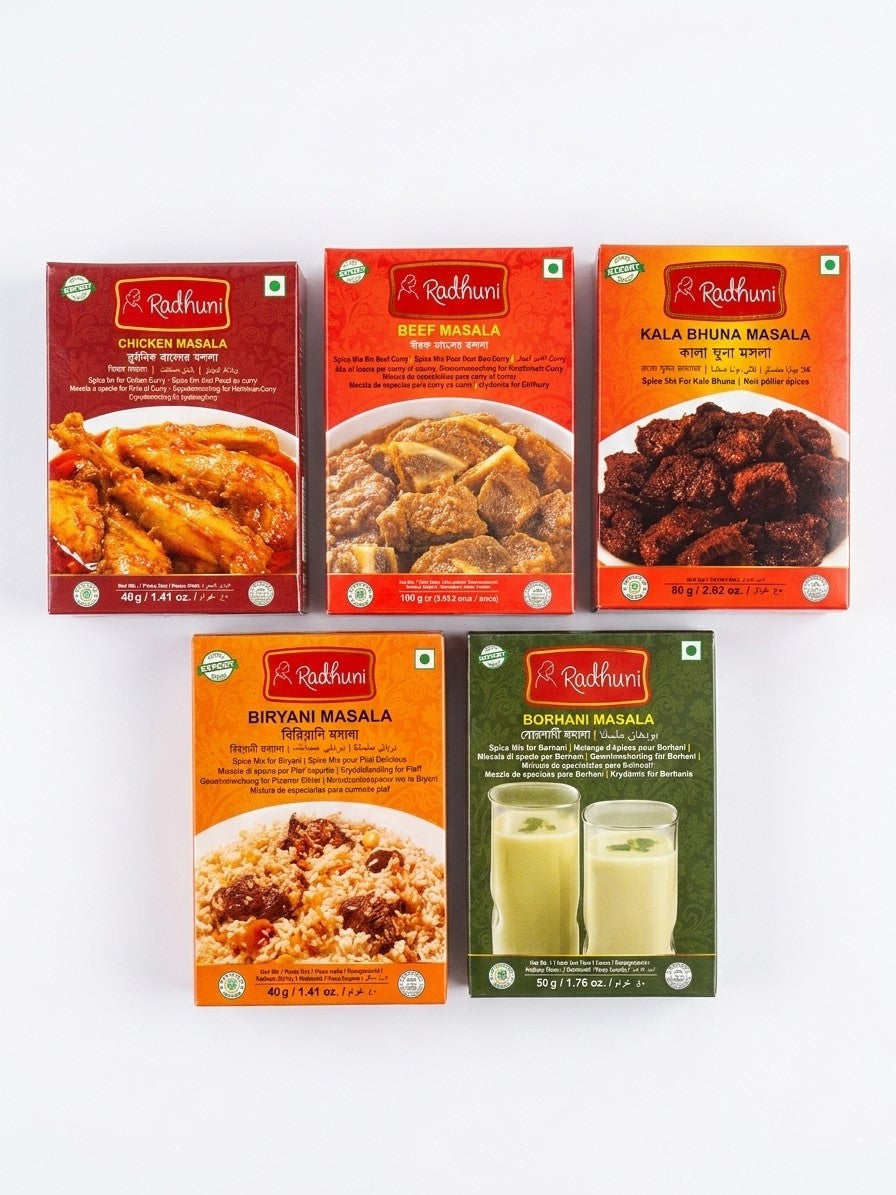 Radhuni Masala Variety 5-Pack Eid bundles