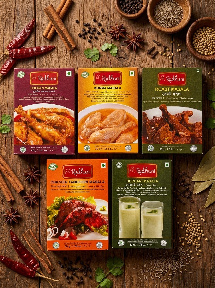 Radhuni Masala Variety 5-Pack Eid bundles