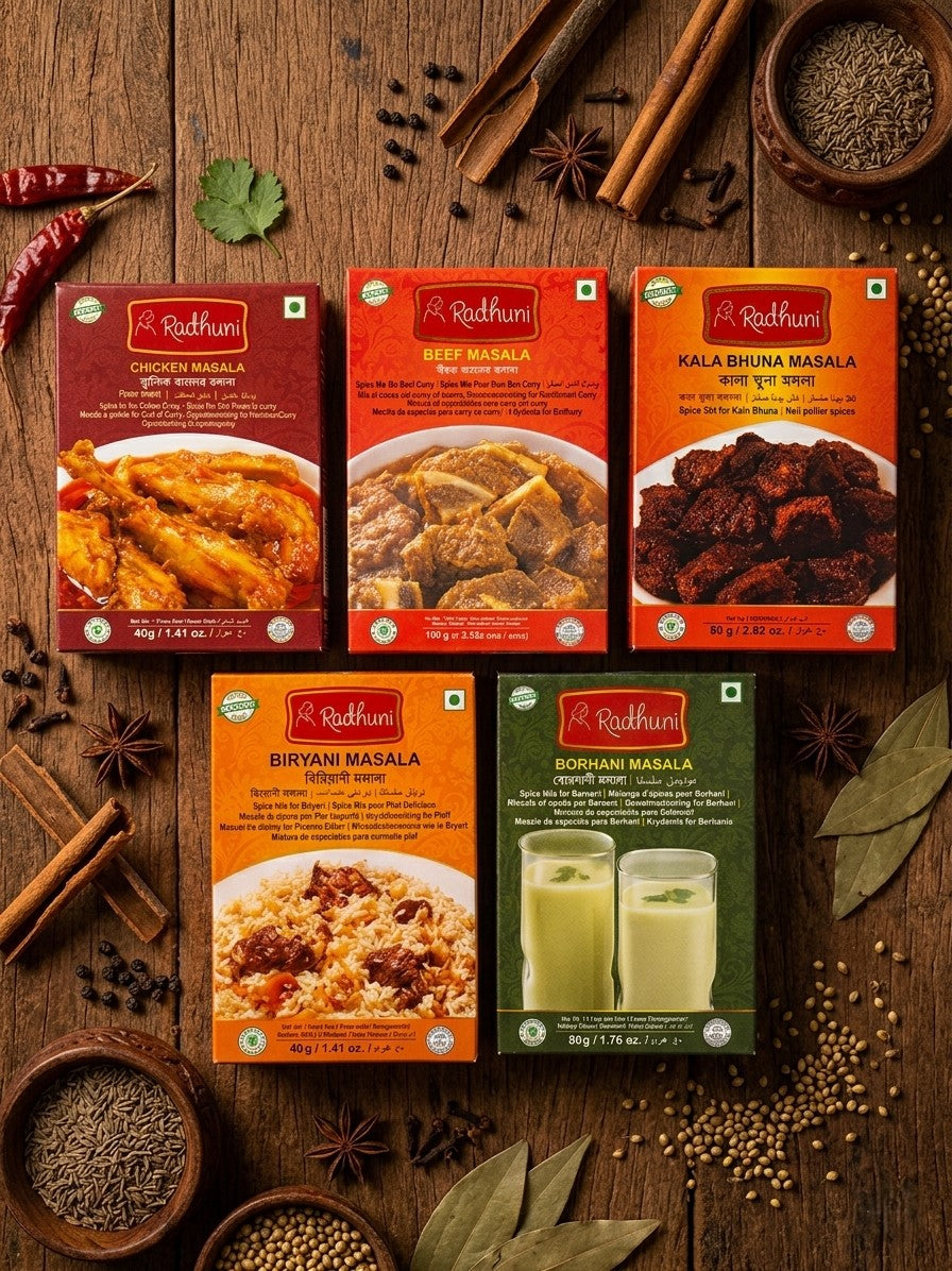 Radhuni Masala Variety 5-Pack Eid bundles