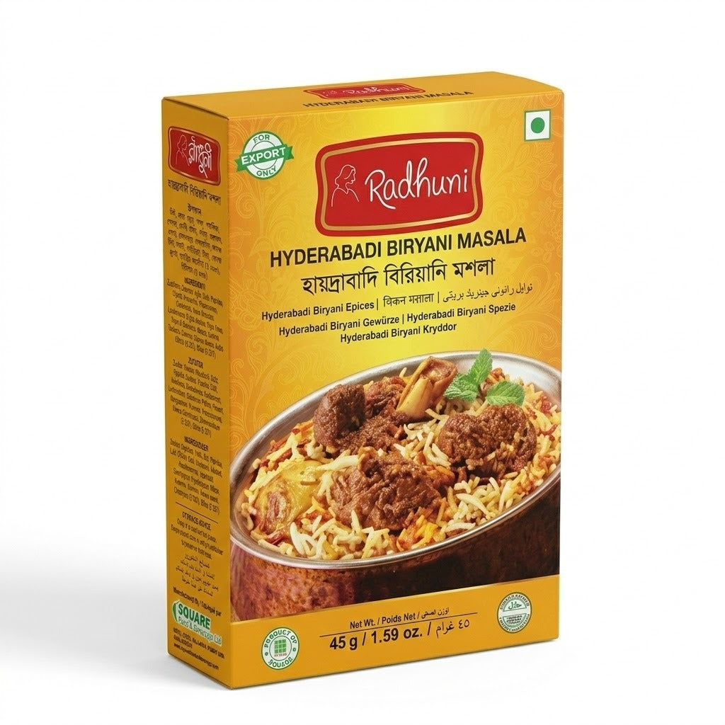 Radhuni Hyderabadi Biryani Masala 45g/1.59oz