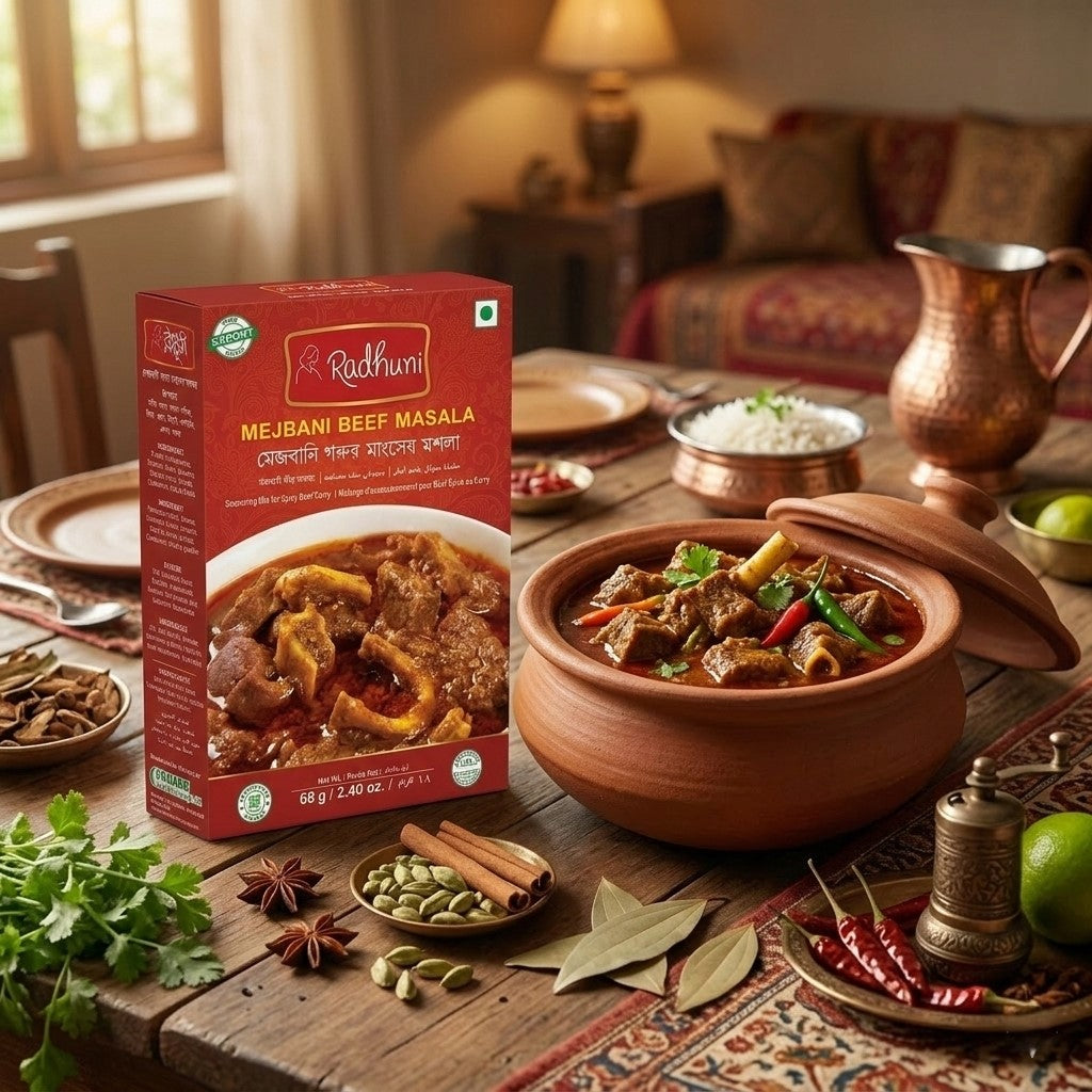 Radhuni Mejbani Beef Masala 68g/ 2.4oz