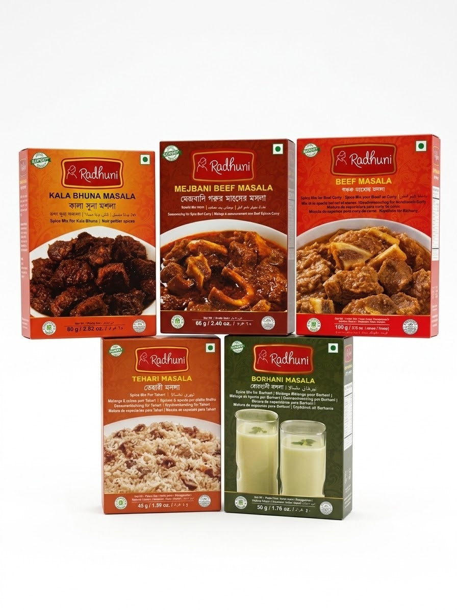 Radhuni Masala Variety 5-Pack Eid bundles