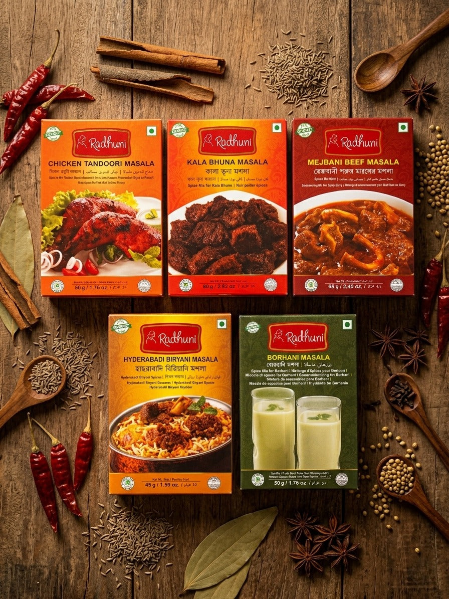 Radhuni Masala Variety 5-Pack EID bundles